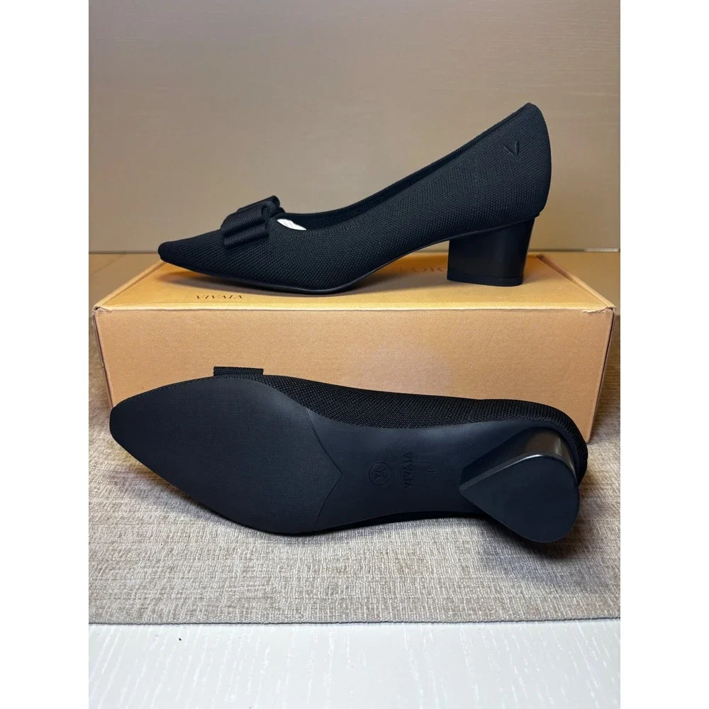 VIVAIA Pointed-Toe Bow Heels – EU 40 / US‎ 9